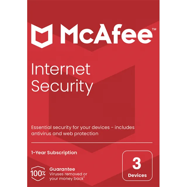 McAfee Internet Security (1 Год / 3 ПК) 🎁 Gift Card / Мгновенная выдача