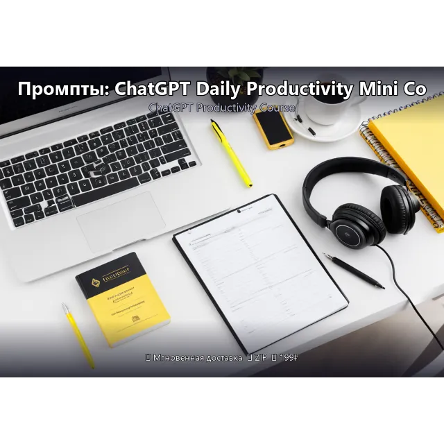 Промпты: ChatGPT Daily Productivity Mini Course