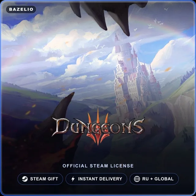 Dungeons 3 (Steam Gift) · РФ и весь мир · Автодоставка 24/7