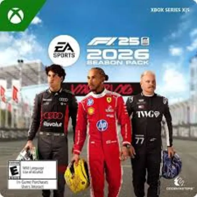 F1® 25: 2026 Season Pack DLC XBOX SERIES X|S КЛЮЧ