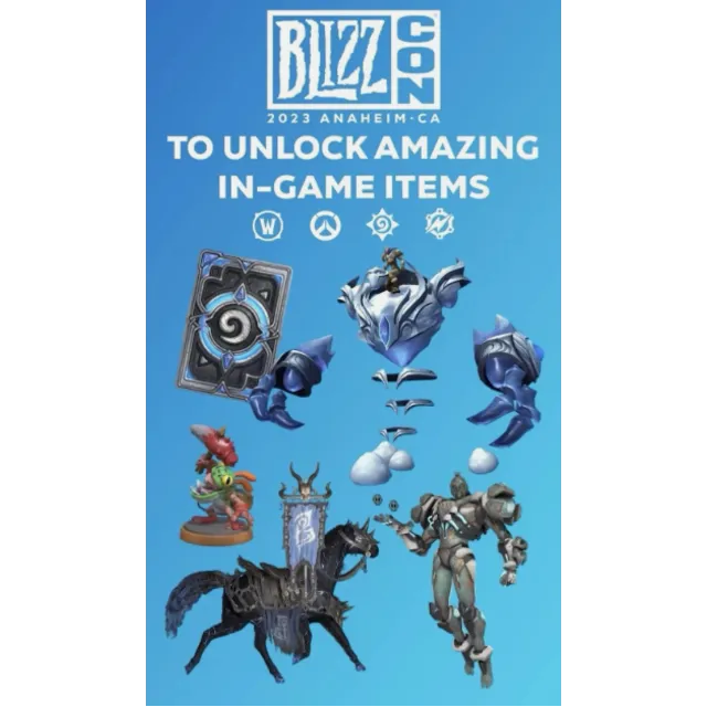 World of Warcraft ключ активации наград Blizzcon 2023