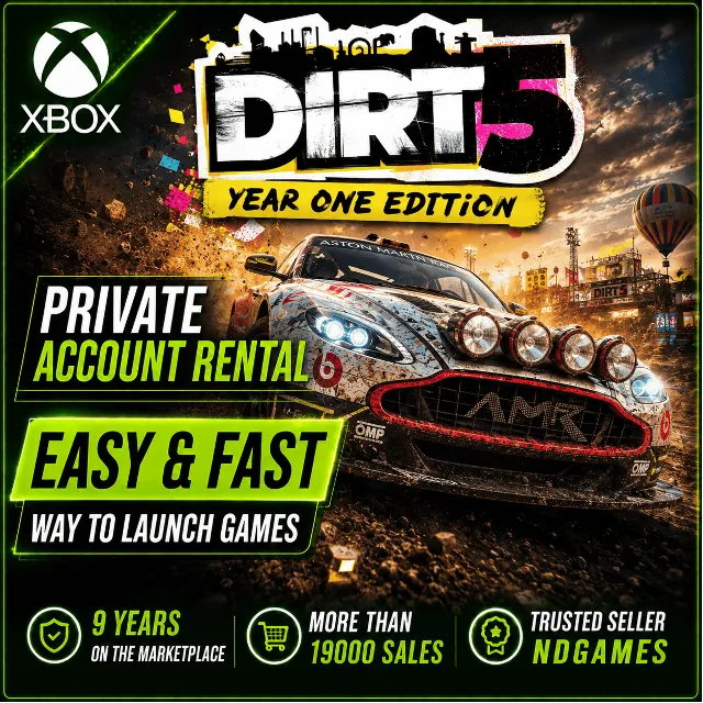 АРЕНДА DIRT 5 Year One Edition [Xbox One X|S &amp; Xbox Series X|S] Личный Аккаунт