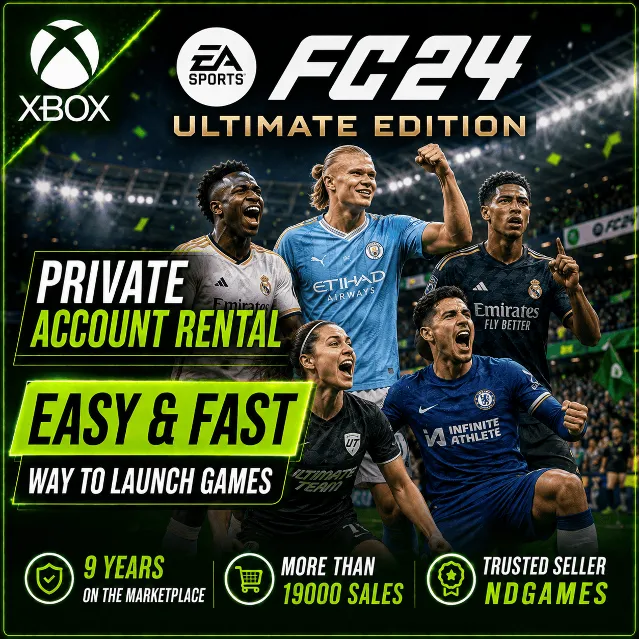 АРЕНДА EA SPORTS FC 24 Ultimate Edition [Xbox One X|S &amp; Series X|S] Личный Аккаунт