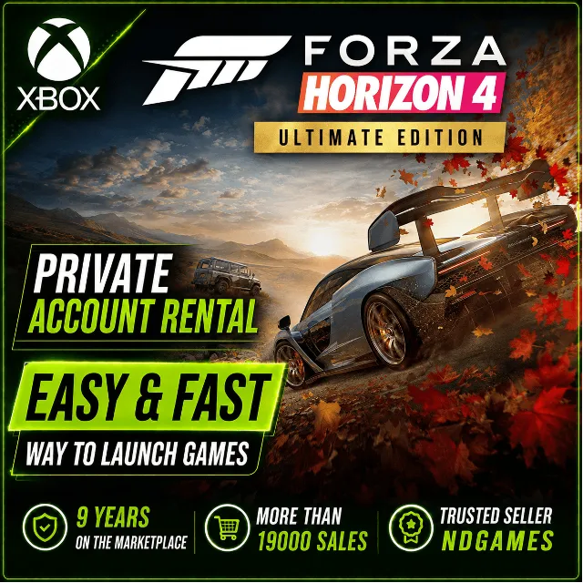 АРЕНДА Forza Horizon 4 Ultimate Edition [Xbox One &amp; Xbox Series X|S] Личный Аккаунт