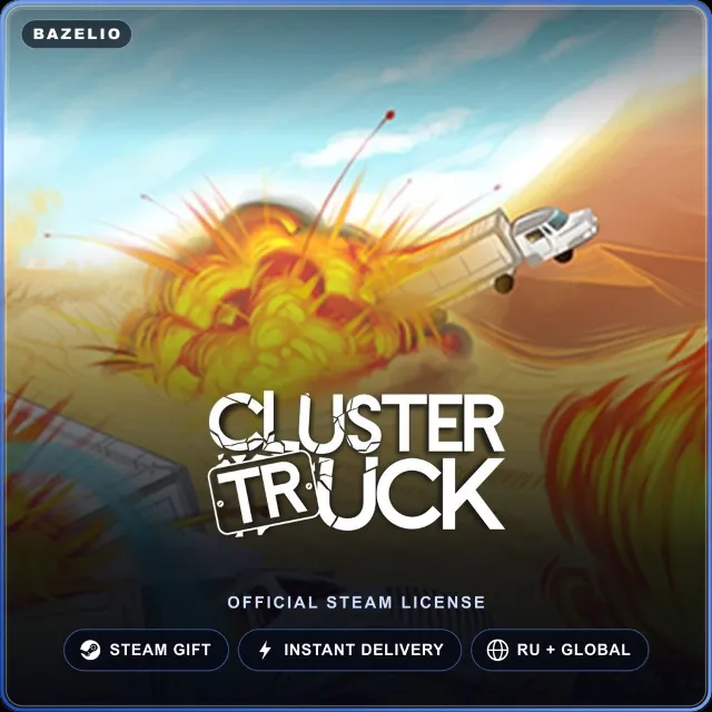 Clustertruck (Steam Gift) · РФ и весь мир · Автодоставка 24/7