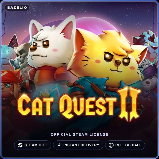 Cat Quest II (Steam Gift) · РФ и весь мир · Автодоставка 24/7