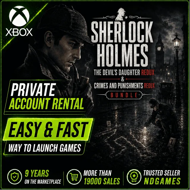 АРЕНДА Sherlock Holmes: Crimes and Punishments &amp; The Devil's Daughter Bundle [Xbox]
