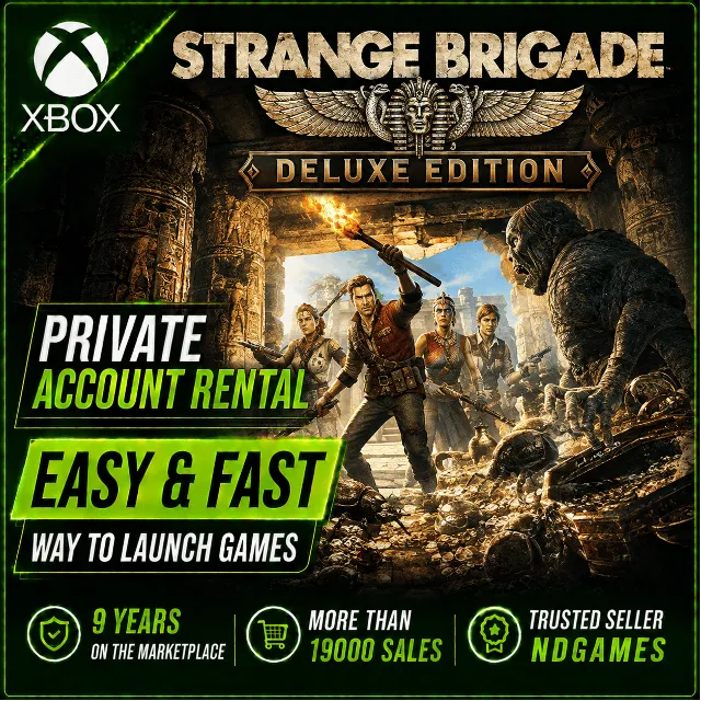 АРЕНДА Strange Brigade Deluxe Edition [Xbox One X|S &amp; Xbox Series X|S] Личный Аккаунт