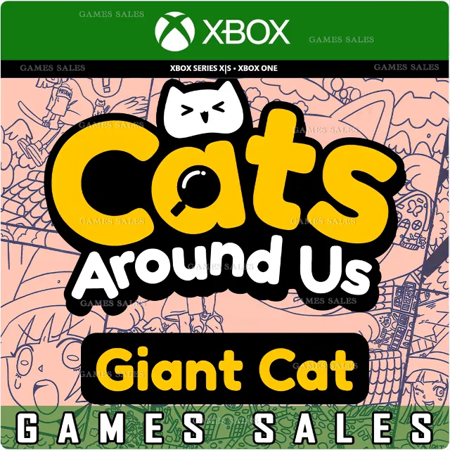 ✅❤️CATS AROUND US: GIANT CAT❤️XBOX ONE|XS🔑КЛЮЧ✅