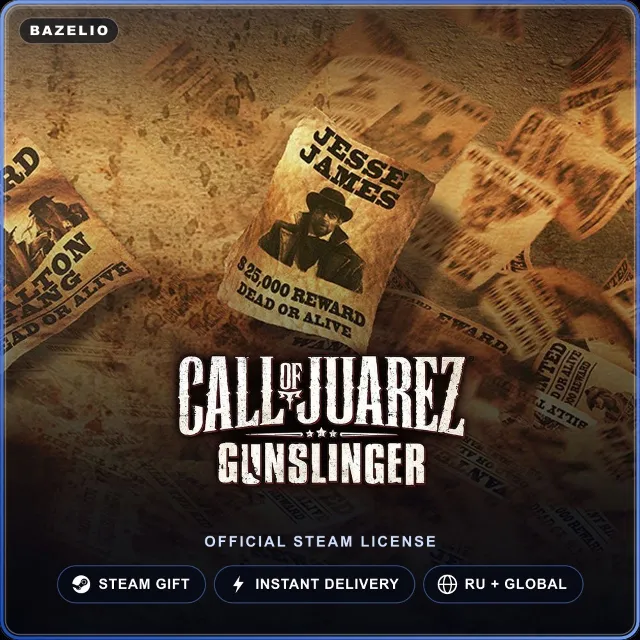 Call of Juarez: Gunslinger (Steam Gift) · РФ и весь мир