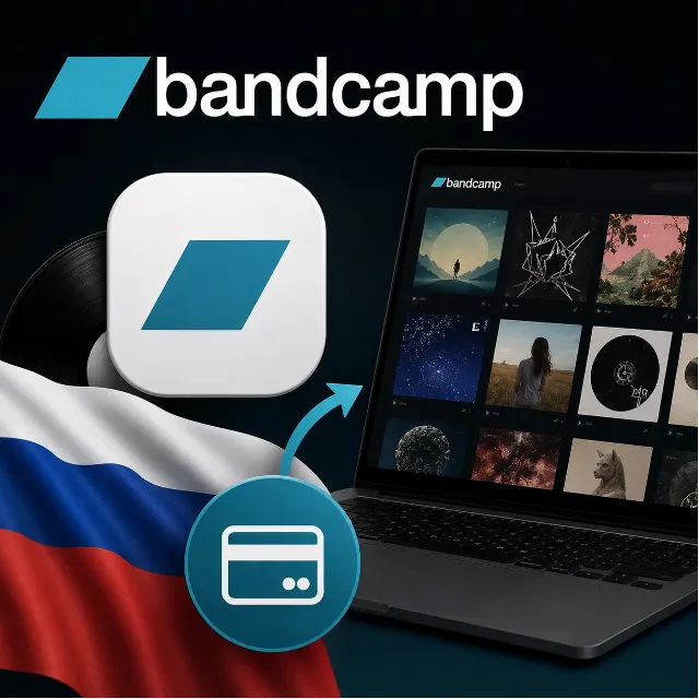 Bandcamp | Оплатить доступ в России к цифровым товарам