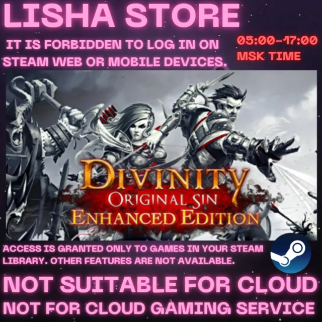 STEAM Account General Divinity: Original Sin - Enhanced Edi Оффлайн На 30 или 90 дней