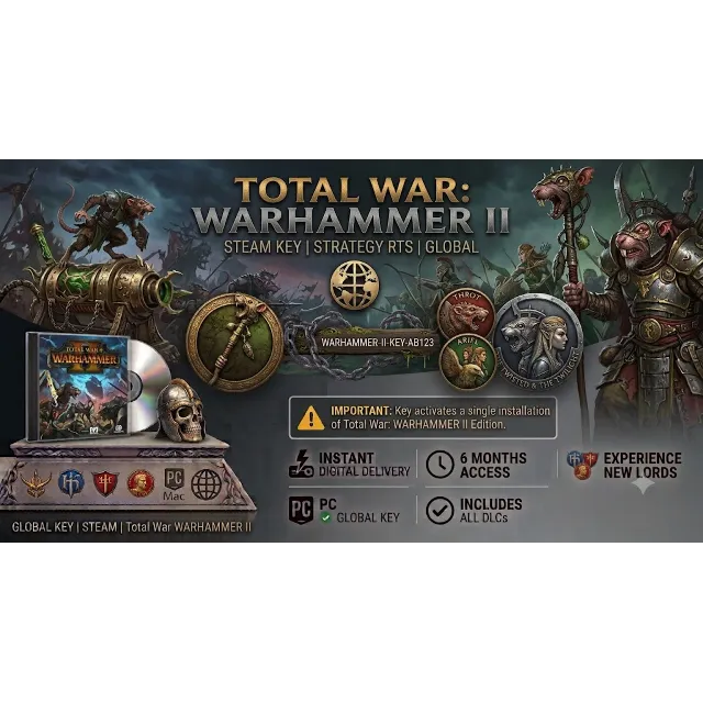 ⚔️ Total War: WARHAMMER II * КЛЮЧ Steam | Стратегия | GLOBAL