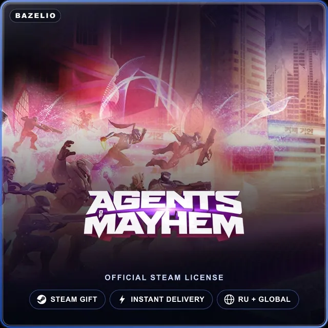 Agents of Mayhem (Steam Gift) · РФ и весь мир · Автодоставка 24/7