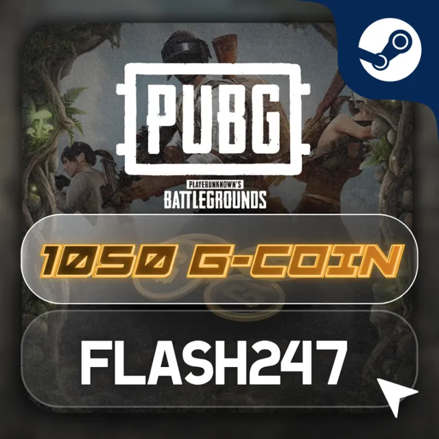 PUBG: BATTLEGROUNDS 1050 G-COINS — ключ для Steam