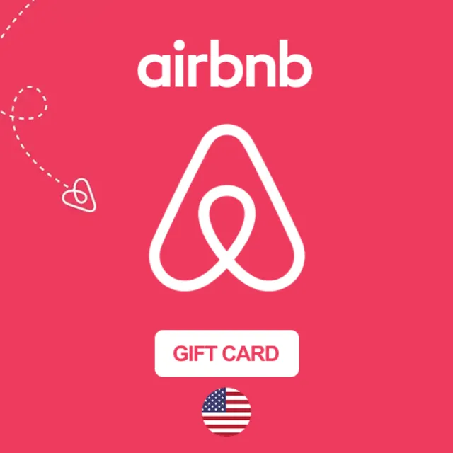 Подарочная карта Airbnb США 25-100 USD — цифровой код