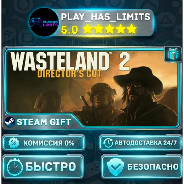 🎁Wasteland 2: Director's Cut *RU/BY/UA/СНГ Steam Auto