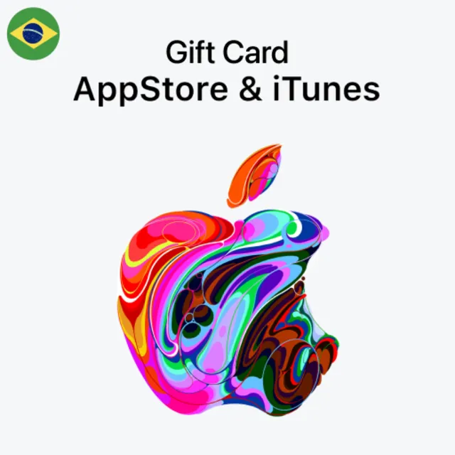 Подарочная карта Apple App Store iTunes 20-200 BRL — Бразилия, цифровой код