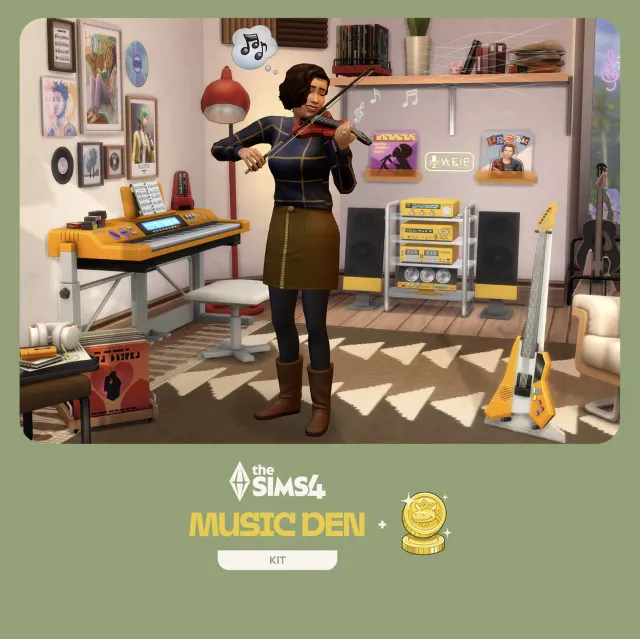 The Sims 4 Музыкальная студия + 200 мул (Steam Gift Россия)