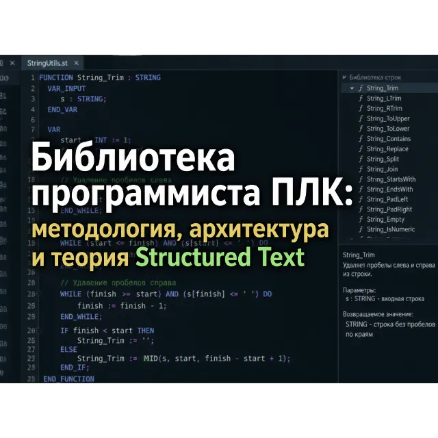 Библиотека программиста ПЛК: Методология, архитектура и теория Structured Text