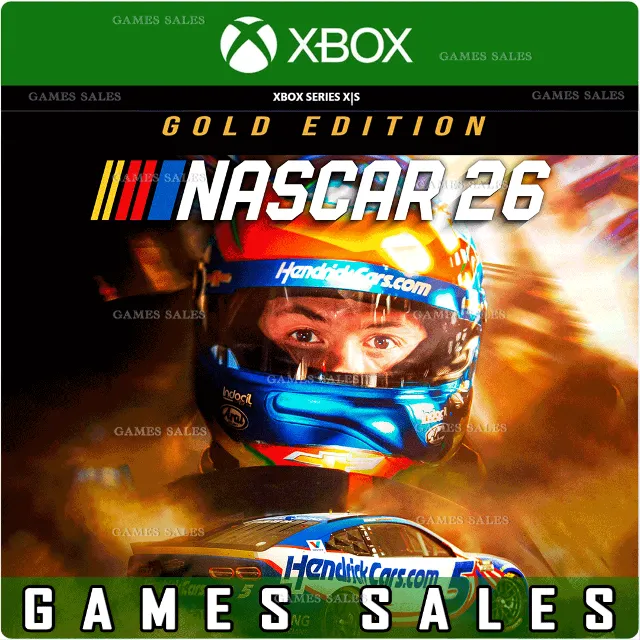 ✅❤️NASCAR 26 GOLD EDITION❤️XBOX SERIES X|S🔑КЛЮЧ✅