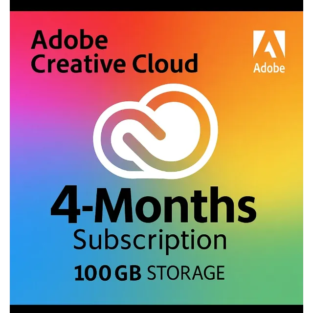 Adobe Creative Cloud Pro – 4 месяца | Промо-ссылка | Мгновенная доставка