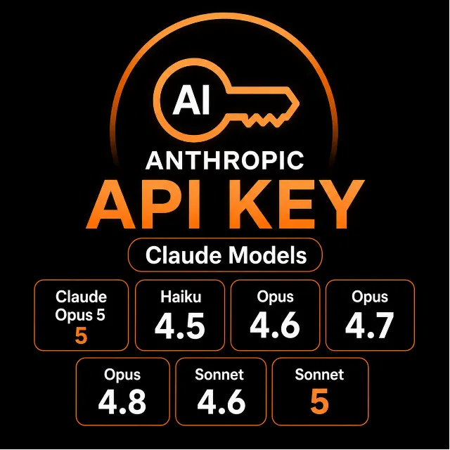 API ключ Opus 5 • Opus 4.8 • Sonnet 4.6 • Haiku 4.5 и др Claude модели| АВТОВЫДАЧА
