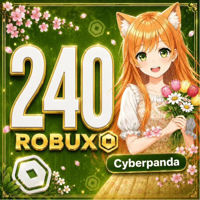 Roblox - 240 Робуксов [ Автовыдача 24/7]