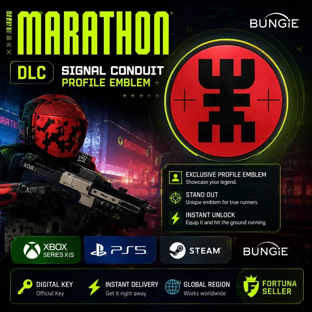 Marathon: Эмблема профиля «Проводник сигнала» Signal Conduit Profile Emblem DLC ключ