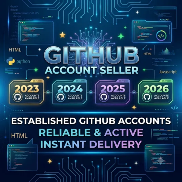 Старые аккаунты GitHub (2021 - 2026) | Личный аккаунт | Мгновенная доставка ✅