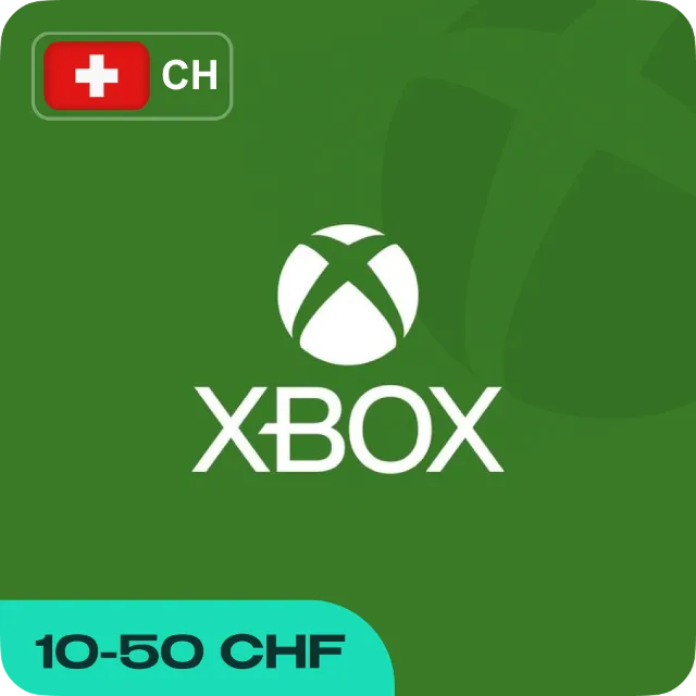 XBOX GIFT CARD (10 - 100 CHF ШВЕЙЦАРИЯ)