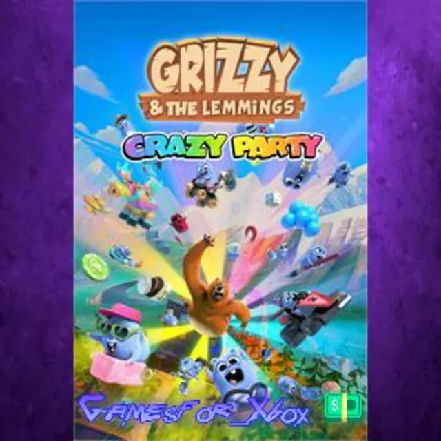 ☀️Grizzy and the Lemmings - Crazy Party XBOX