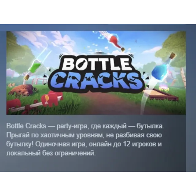 Bottle Cracks АВТОДОСТАВКА STEAM GLOBAL МГНОВЕННО ЛИЦЕНЗИЯ