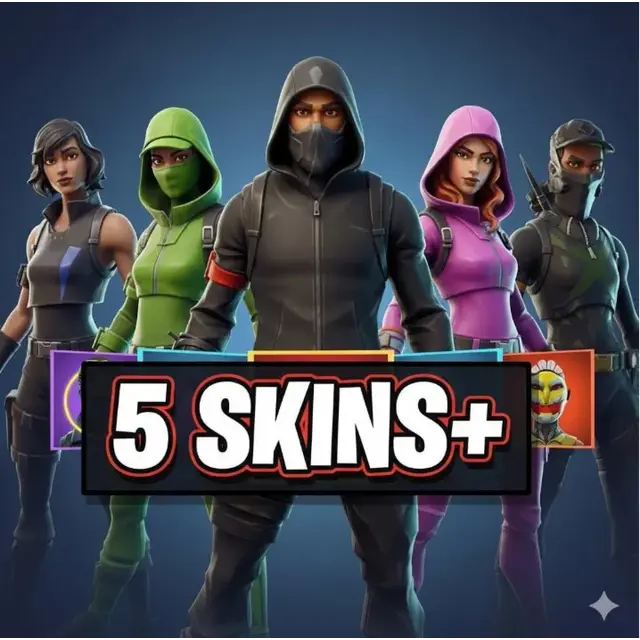 Fortnite 5–10 Скины аккаунта — ПК, PS4, XBOX SWITCH