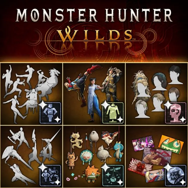 Monster Hunter Wilds: набор дополнительных косметических DLC — Xbox Series X|S — поку