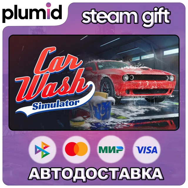 Car Wash Simulator Steam Gift / Россия + МИР / АВТО