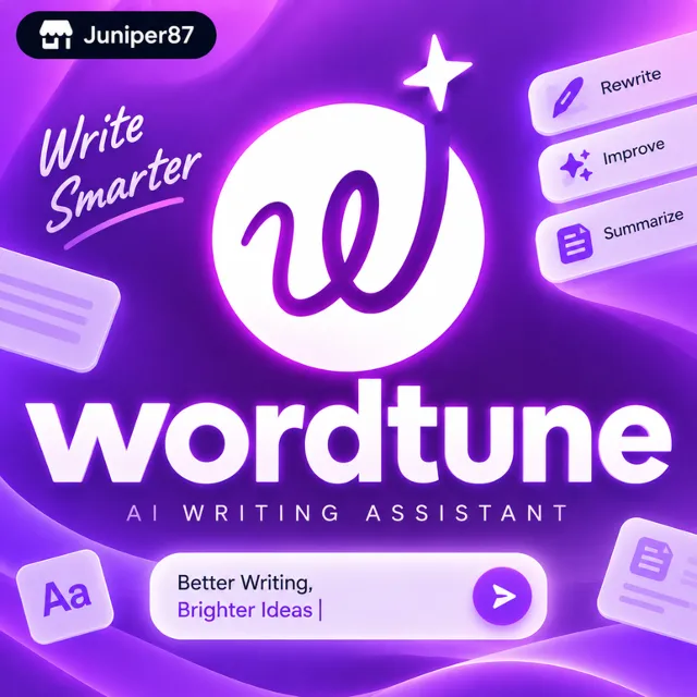 wordtune Premium 1 месяц, Личный кабинет + Гарантия