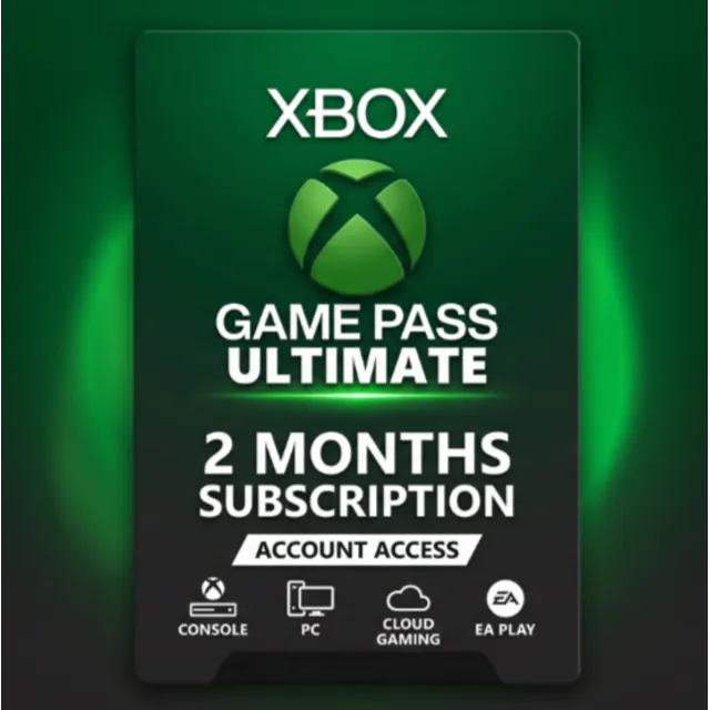 Xbox Game Pass Ultimate - 2 Months Subscription - Full Access Account