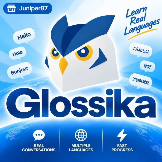 Подписка на Glossika на 1 месяц — Basic/Pro в вашей учетной записи