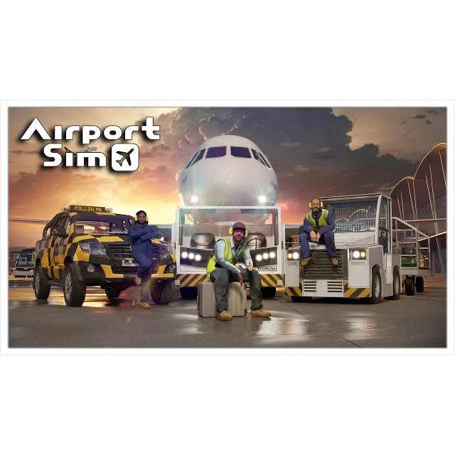 ⭐️ AirportSim + 1 Game [Steam/Global]