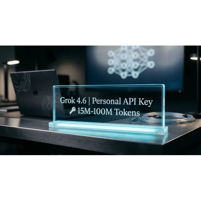 Grok 4.6 | Персональный API-ключ 🔑 15M–100M токенов