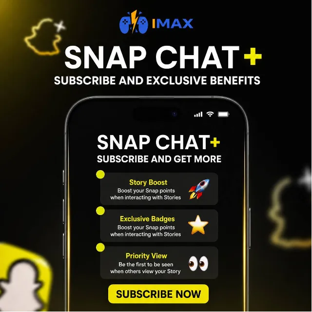 Snapchat Plus 3/6/12 Months Subscription Gift