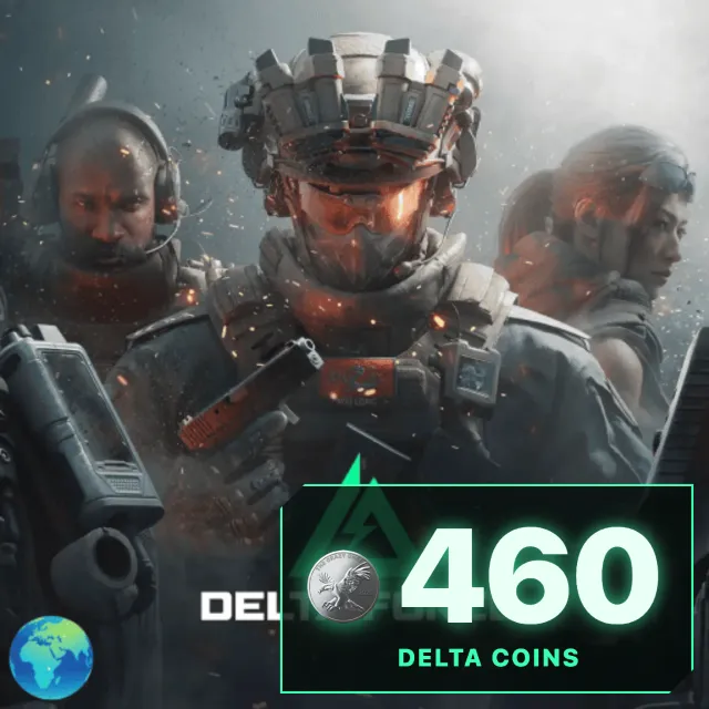 Delta Force 460 Delta Coins (420+40) | Пополнение аккаунта по ID 24/7