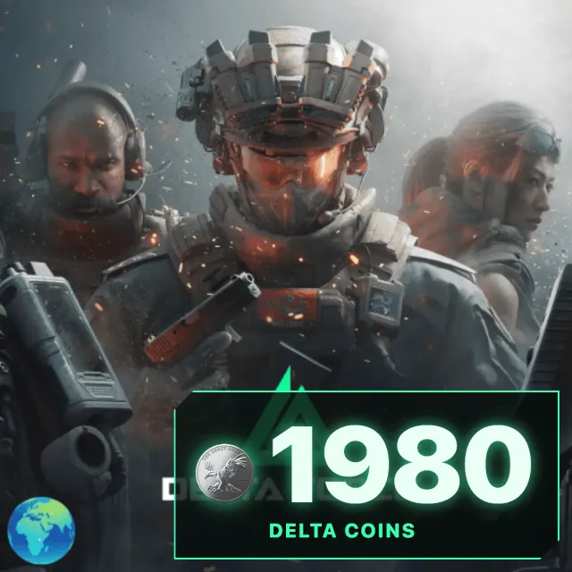 1980 Delta Coins Delta Force (1680+300) | Купить монеты по ID | Быстро