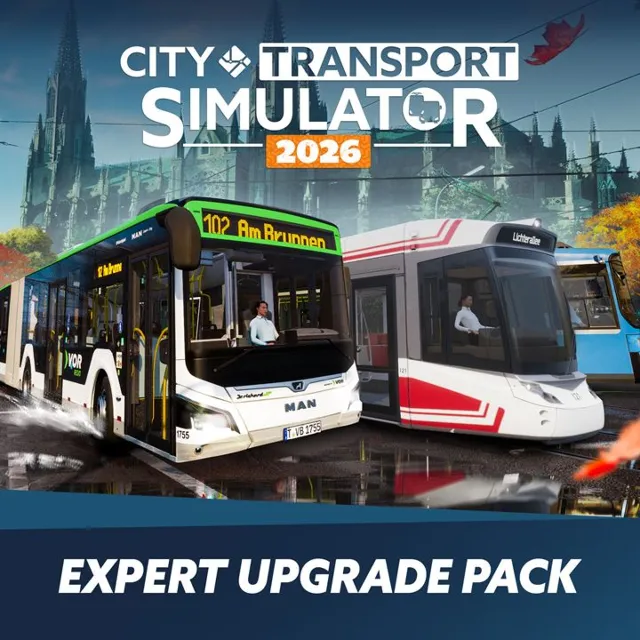CTS 2026 - Expert Upgrade Pack - City Transport Simulator Bus &amp; Tram — покупка на акк