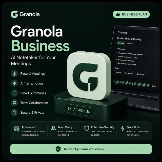 Granola Business – 12 Month | on your account |