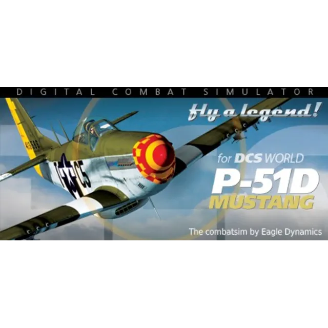 DCS: P-51D MUSTANG [RU] [STEAM KEY] (GLOBAL / REGION FREE / WORLD WIDE / ROW)