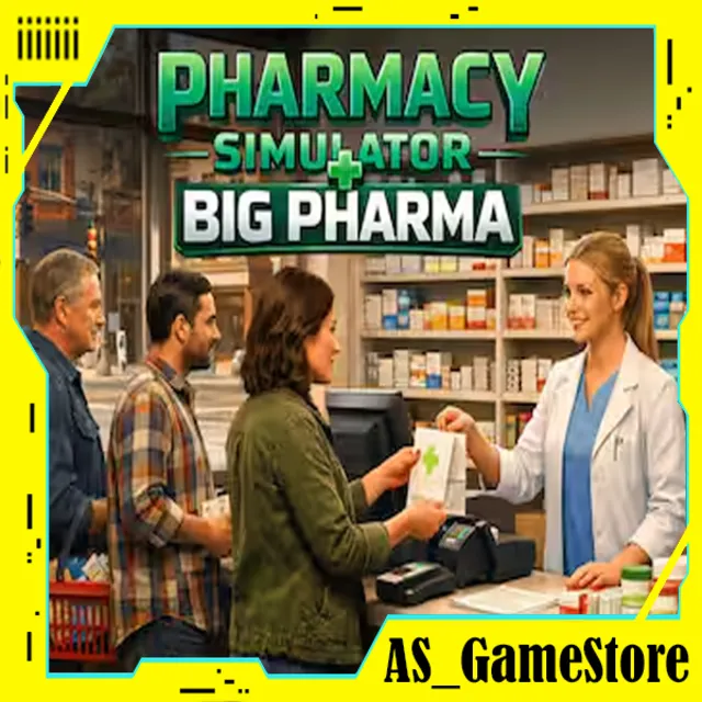 ⚫️Pharmacy Simulator: Big Pharma / Симулятор аптеки | ПК Epic Games EGS