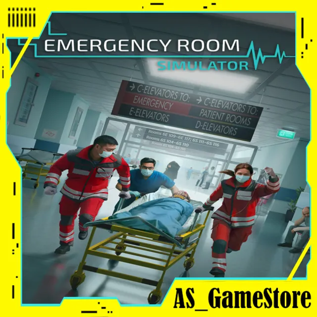 ⚫️Emergency Room Simulator/Симулятор отделения неотложной помощи | ПК Epic Games EGS