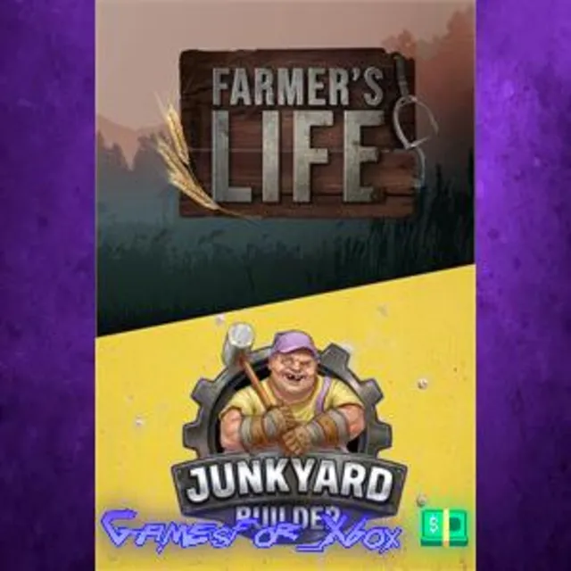 ☀️Junkyard Builder &amp; Farmer’s Life XBOX